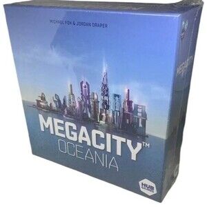 Megacity Oceania Game Michael Fox Draper Hub Australia Build City NEW Sealed